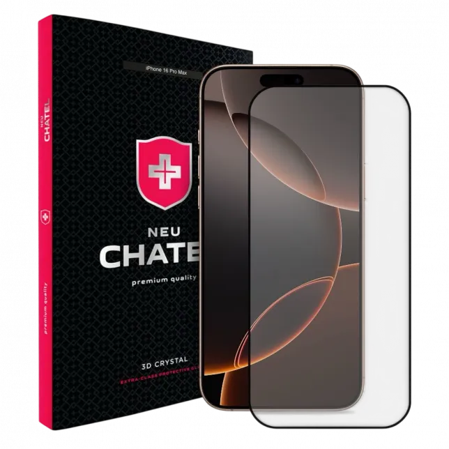 Захисне скло NEU Chatel Corning Gorilla Glass with Mesh для iPhone 16 Pro Max