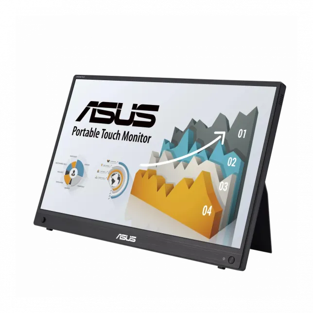 Монітор портативний Asus 15.6" ZenScreen MB16AHT mHDMI, 2xUSB-C, MM, IPS, Touch