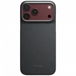 Чохол Pitaka Edge Ultra-Slim Argyle для iPhone 18 Pro Max/17 Pro Max Lava Black