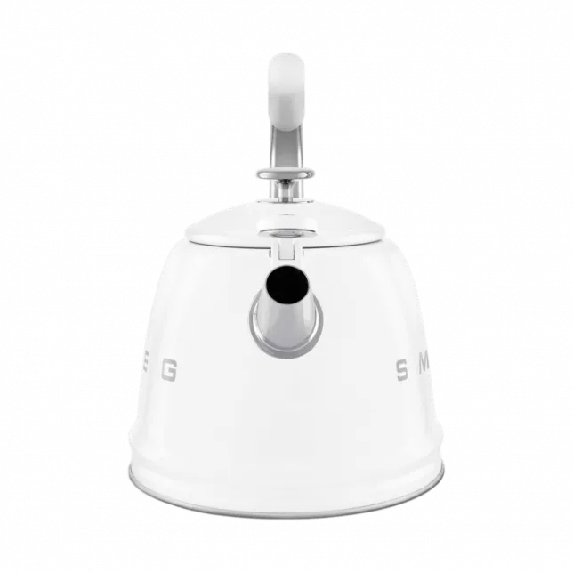 Чайник зі свистком Smeg (White)