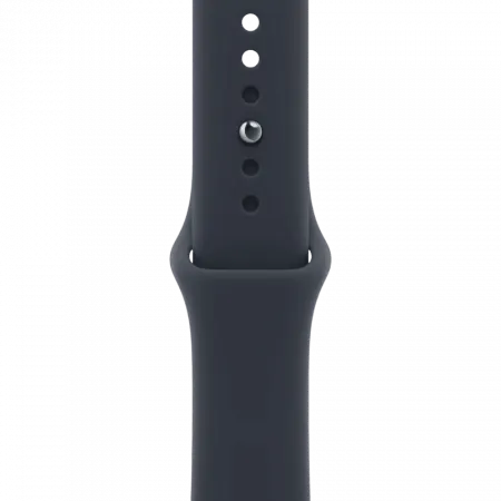 Apple Watch Series 12 GPS 42mm Space Gray Aluminum Case with Navy Blue Sport Band S/M (MJE74)