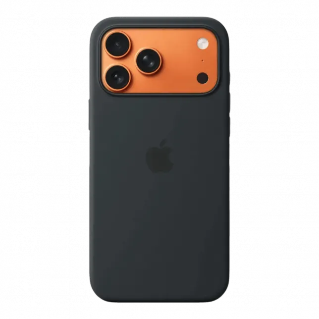 Чохол Apple Silicone Case with Magsafe для iPhone 17 Pro Max (Black)