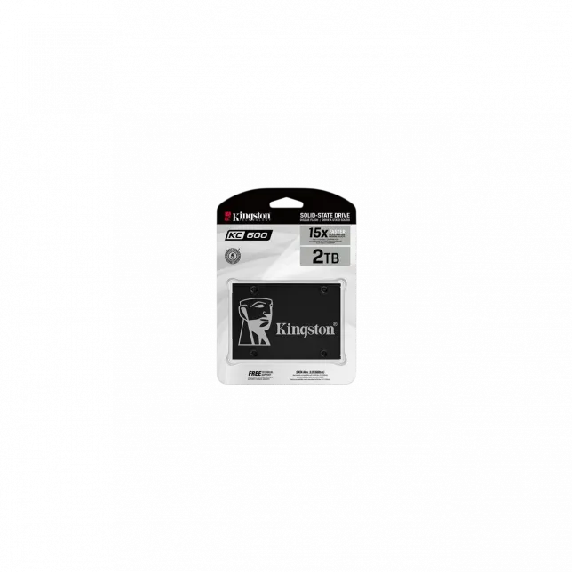 Накопичувач SSD Kingston 2.5" 2TB SATA KC600