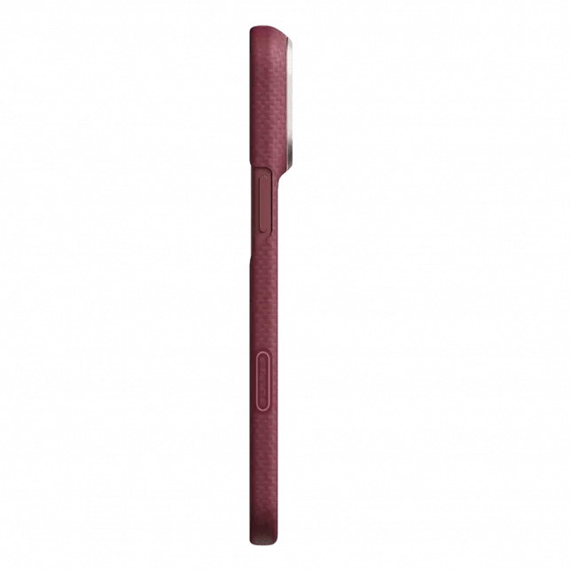 Чохол Pitaka Edge Ultra-Slim Argyle для iPhone 18 Pro/17 Pro Burgundy