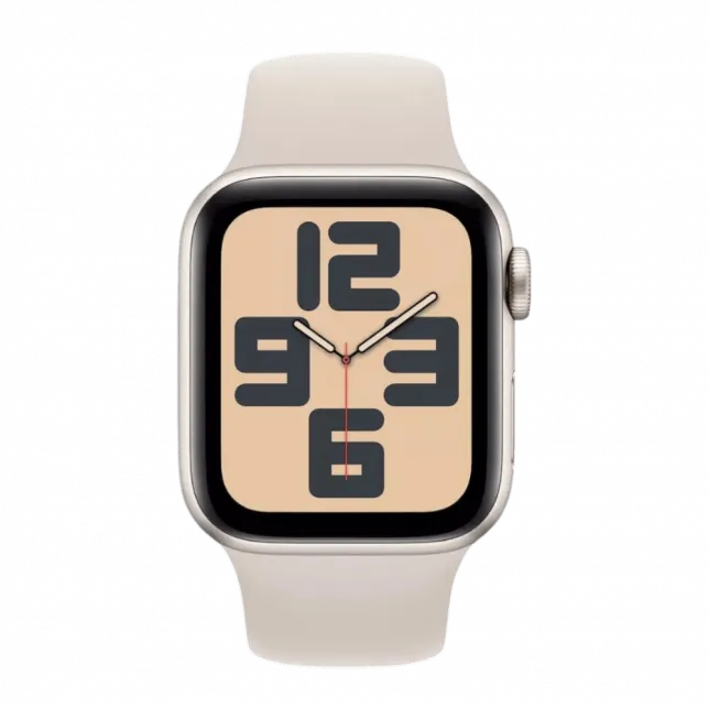 б/у Apple Watch SE 2 GPS 40mm Starlight Aluminum Case with Starlight Sport Band - S/M 2023