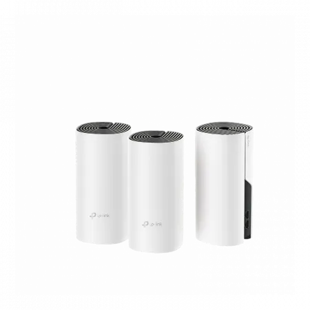 Система WiFi-Mesh TP-LINK Deco E4 AC1200, 2xFE LAN/WAN, 3мод