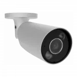 IP-Камера дротова Ajax BulletCam HL white, 5мп, 2.8мм, гібридне підсвічування IR 50м, білий Led 50м, Poe, True WDR, IP 65,  аудіо, кут огляду 100° до 110°, вулична, біла
