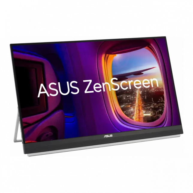 Монітор портативний Asus 27" ZenScreen MB27ACF HDMI, USB-C, MM, IPS, 2560x1440, 100Hz, sRGB 99%, AdaptiveSync, Pivot, C-Clamp Arm