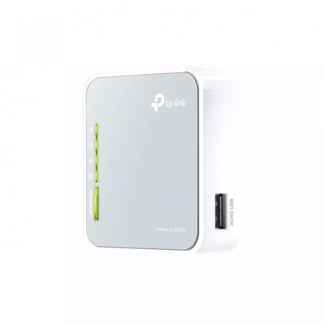 Маршрутизатор TP-LINK TL-MR3020 N300,  1xFE LAN/WAN, 1xUSB2.0 for 3G/4G/LTE
