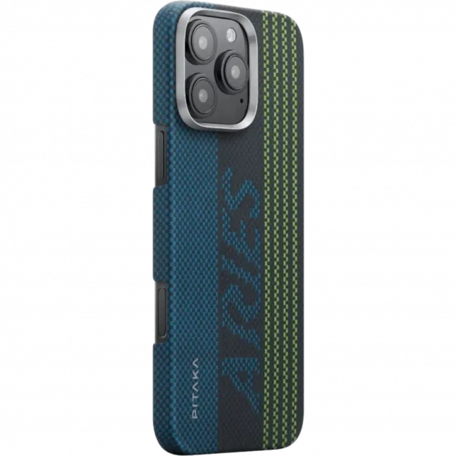 Чохол Pitaka Tactile Woven Aries Credit Card для iPhone 16 Pro Max
