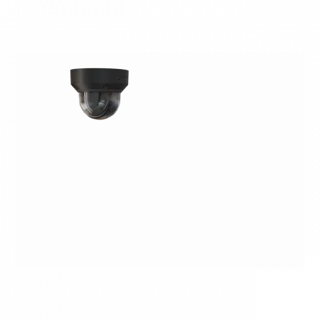 IP-камера дротова Ajax DomeCam HLVF 5 MP Black, 2.8–12 мм, PoE, True WDR, IP65, ІЧ 40 м, LED 25 м, аудіо, кут огляду 32° до 100°, чорна, 126284.214.BL1